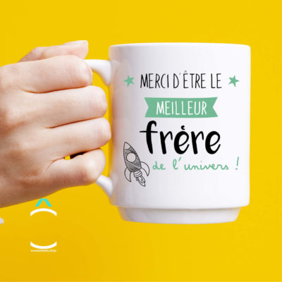 Mug – Merci d’être le meilleur frère de l’univers!