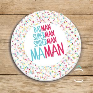 Magnet – Batman, Superman, Spiderman, Maman