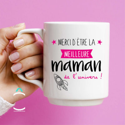 Mug – Merci d’être la meilleure maman de l’univers!