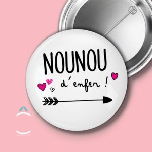 Badge – Nounou d’enfer