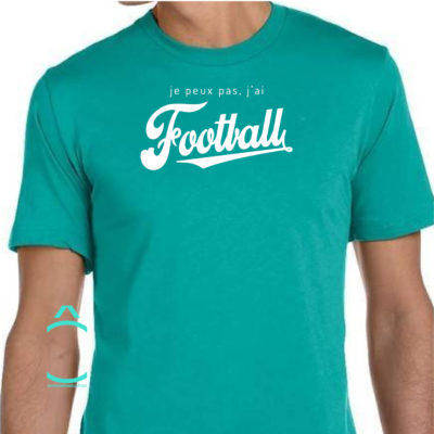 T-shirt homme – Je peux pas, j’ai football