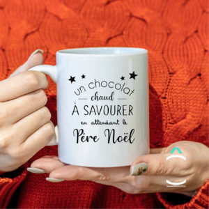 Mug – Un chocolat chaud à savourer en attendant le Père Noël