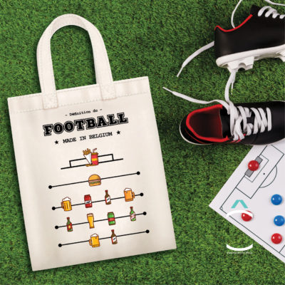 Tote-bag – Définition du football made in Belgium