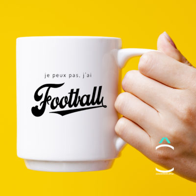 Mug – Je peux pas, j’ai football