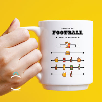 Mug – Définition du football made in Belgium