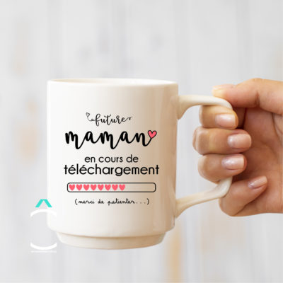 Mug – Future maman en cours de téléchargement