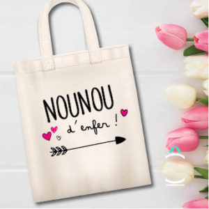 Tote-bag – Nounou d’enfer