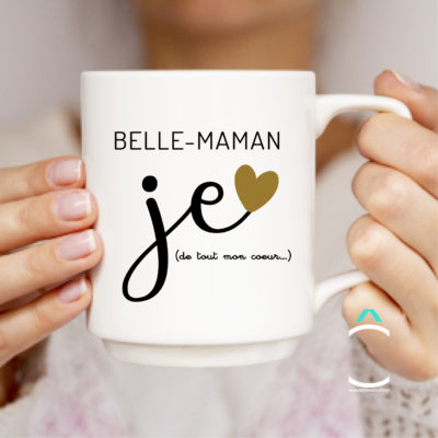 Mug – Belle-maman je t’aime de tout mon coeur