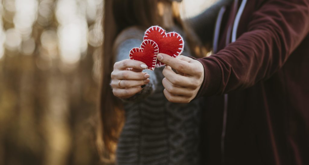 Bougies Saint Valentin