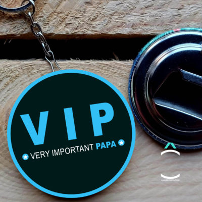 Porte-clés décapsuleur – VIP: Very Important Papa