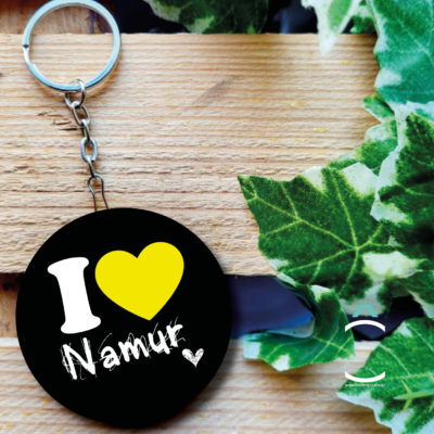 Porte-clés décapsuleur – I love Namur
