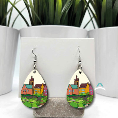 Boucles d’oreilles – Thuin: les jardins suspendus