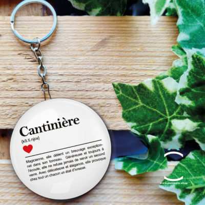 Porte-clés décapsuleur – Cantinière: définition