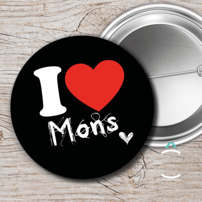 Badge – I love Mons