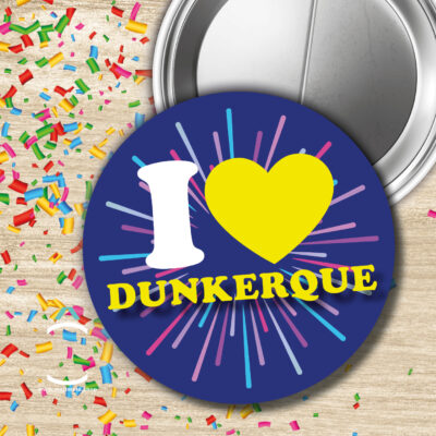 Badge – I love Dunkerque