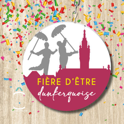 Porte-clés – Fière d’être dunkerquoise