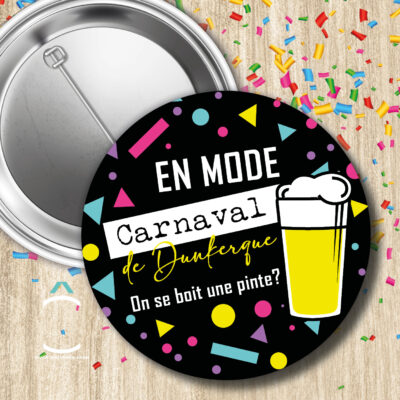 Badge – En mode Carnaval de Dunkerque