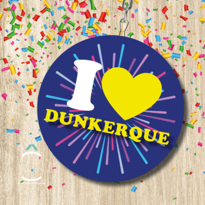 Porte-clés – I love Dunkerque