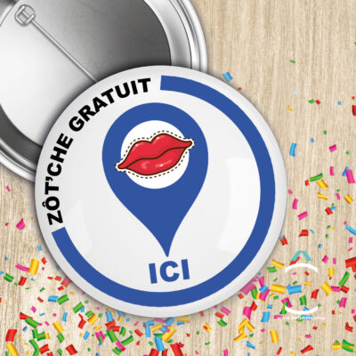 Badge – Zôt’che gratuit