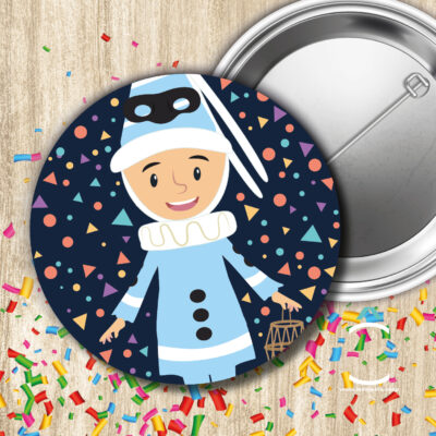 Badge – Pierrot