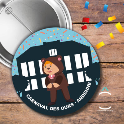 Badge – Carnaval des Ours – Andenne