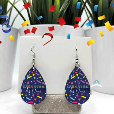 Boucles d’oreilles – Carnaval des Ours