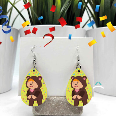 Boucles d’oreilles – Carnaval des Ours