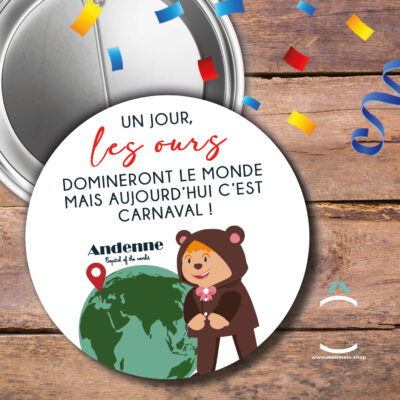 Badge – Un jour les ours domineront le monde