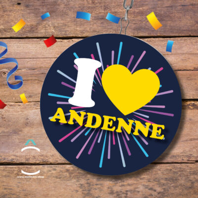 Porte-clés – I love Andenne