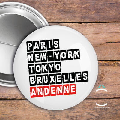 Badge – Andenne: capitale