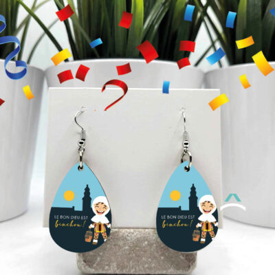 Boucles d’oreilles – Le Bon Dieu est binchou