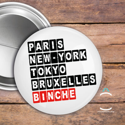 Badge – Binche: capitale