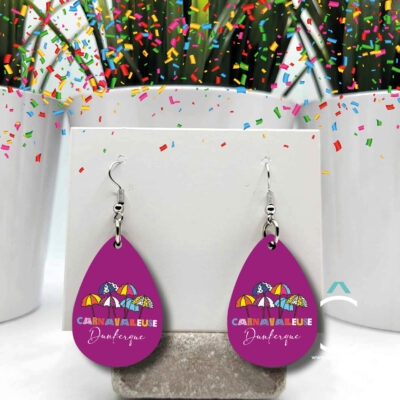 Boucles d’oreilles – Carnavaleuse