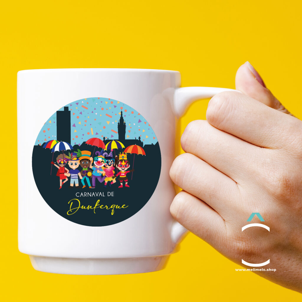 Nos mugs pour le Carnaval de Dunkerque