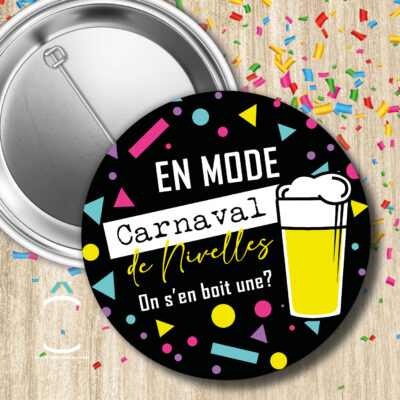 Badge – En mode Carnaval de Nivelles