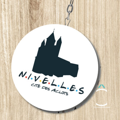 Porte-clés – Nivelles: cité des Aclots