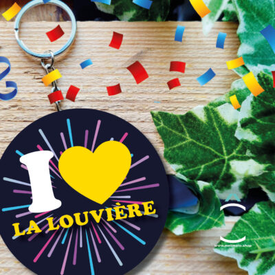 Porte-clés – I love La Louvière