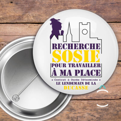 Badge – Recherche sosie (Ath)