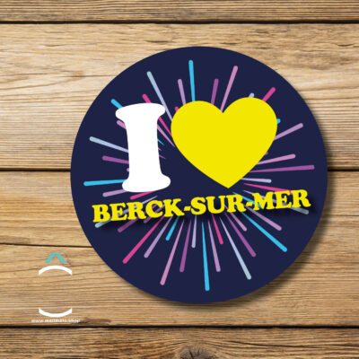 Magnet – I love Berck-sur-Mer