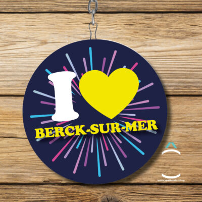 Porte-clés – I love Berck-sur-Mer