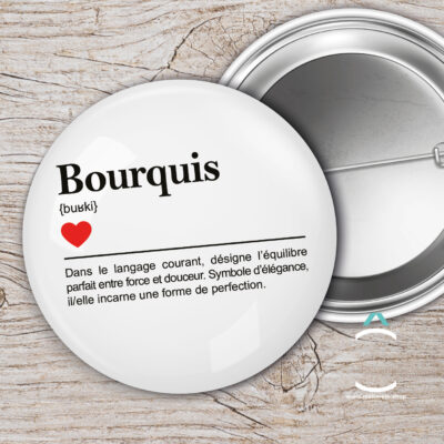 Badge – Bourquis: définition