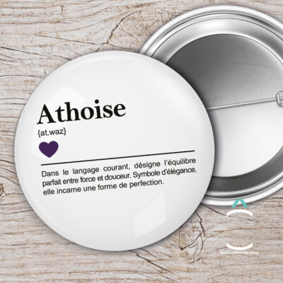 Badge – Athoise: définition