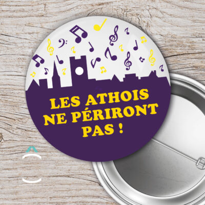 Badge – Les athois ne périront pas