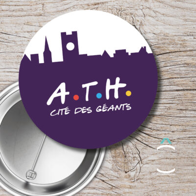 Badge – Ath, cité des géants