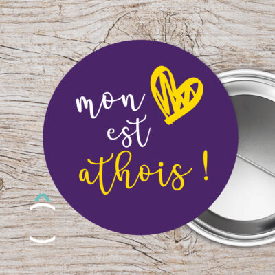 Badge – Mon coeur est athois