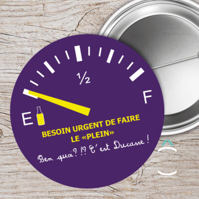 Badge – Besoin urgent de faire le plein