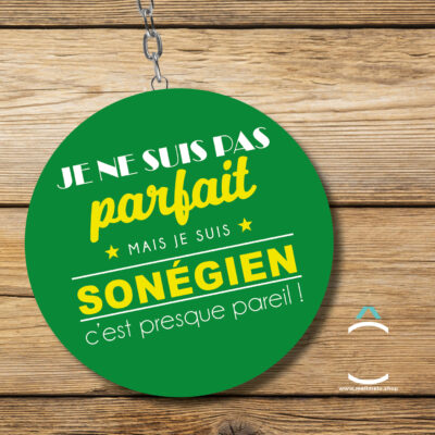 Porte-clés décapsuleur – Je ne suis pas parfait mais je suis sonégien