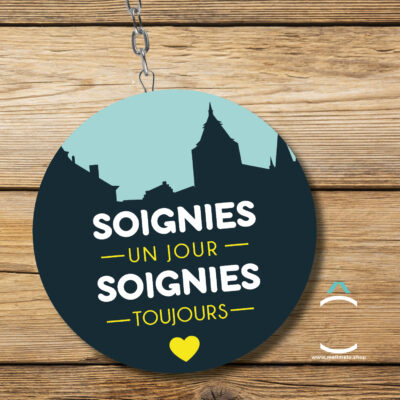 Porte-clés décapsuleur – Soignies un jour, Soignies toujours