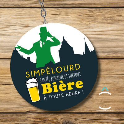 Porte-clés décapsuleur – Santé, bonheur et bière à toute heure!