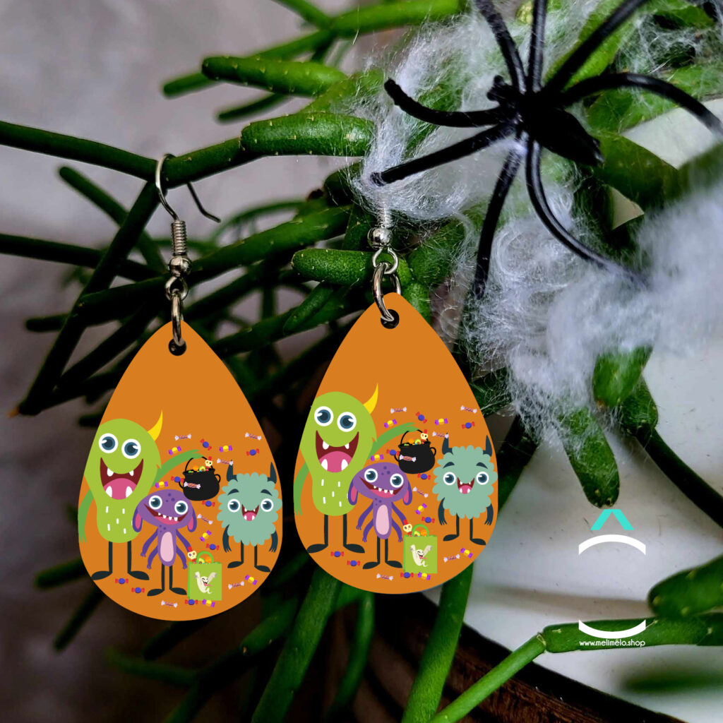 Nos boucles d'oreilles pour Halloween